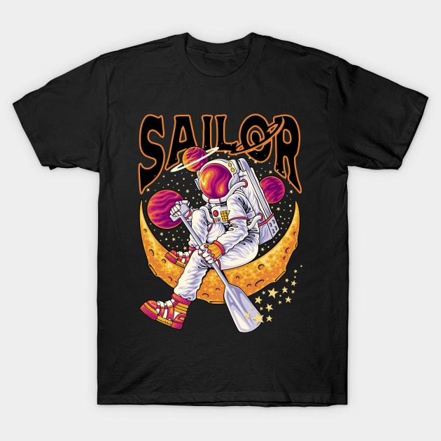 Astronaut Sailor T-Shirt by Wagum Std